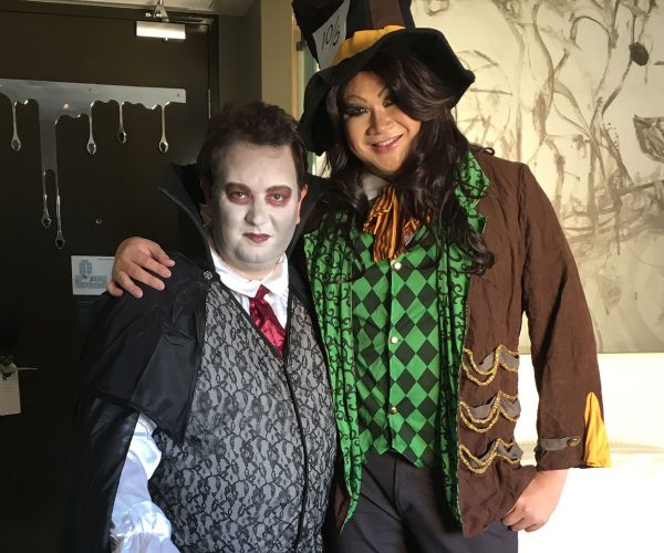 Attending Our First Halloween Party