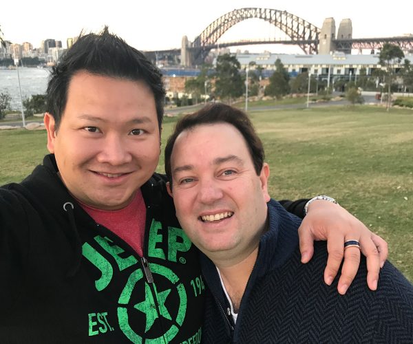 Sydney plays a big part in our relationship