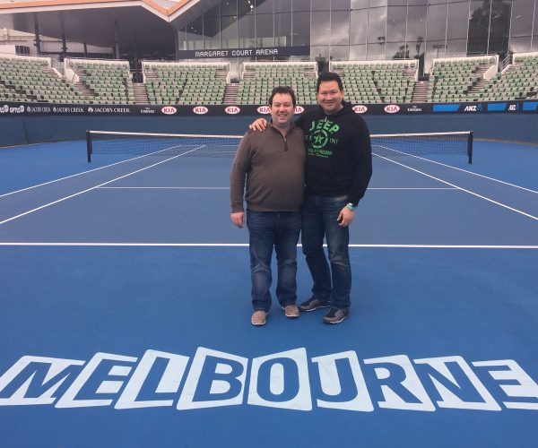 Our Australian Open debut