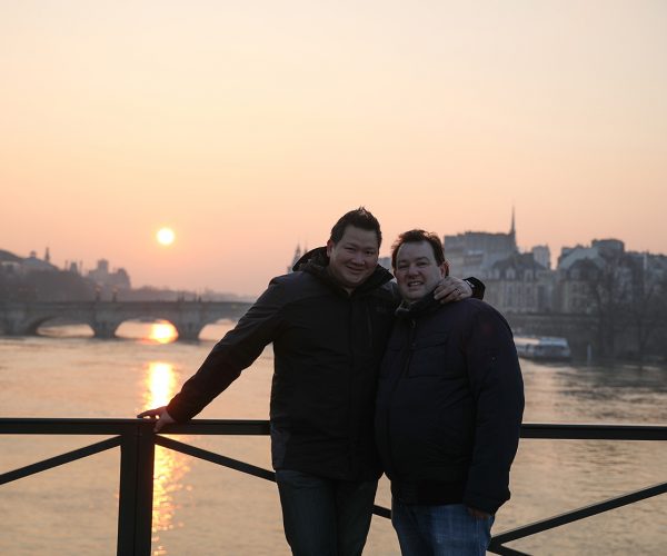 Post-Proposal Parisian Sunrise